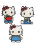 Hello Kitty Zestaw kreatywny "Hello-Kitty" - 3+