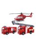 MGM Wozy strażackie i helikopter - 3+