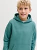 JACK & JONES Junior Hoodie "Star" in Grün
