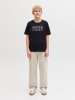JACK & JONES Junior Shirt "Jeff" in Schwarz