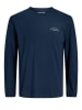 JACK & JONES Junior Longsleeve "College" in Dunkelblau