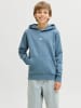 JACK & JONES Junior Hoodie "Corp" in Hellblau