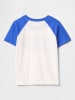 GAP Shirt in Weiß/ Blau