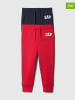GAP 2-delige set: sweatbroeken donkerblauw/rood