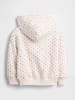 GAP Sweatjacke in Creme