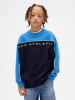 GAP Sweatshirt in Hellblau/ Dunkelblau