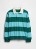GAP Poloshirt groen/lichtblauw