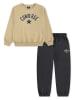 Converse 2-delige outfit beige/antraciet
