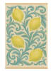 Mioli Katoenen tapijt ''251'' crème/lichtblauw/geel