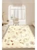 Mioli Kurzflor-Teppich ''Map'' in Creme