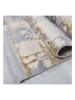 Mioli Kurzflor-Teppich "Notta" in Grau/ Beige