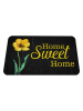 Mioli Deurmat ''Sweet Home'' zwart/geel