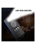 SmartCase Solar-Powerbank in Schwarz/ Blau - 20.000 mAh