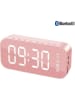 SmartCase Bluetooth-Radiowecker in Rosa