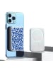 SmartCase Powerbank in Blau/ Weiß - 10.000 mAh