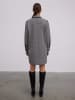 BGN Kleid in Schwarz/ Grau