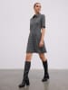 BGN Kleid in Schwarz/ Grau