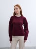 BGN Sweter w kolorze bordowym