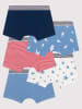 PETIT BATEAU 5er-Set: Boxershorts in Bunt