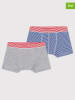 PETIT BATEAU 2-delige set: boxershorts blauw/grijs