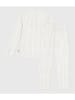 PETIT BATEAU Piżama w kolorze białym