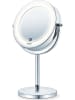 Beurer LED-Kosmetikspiegel "BS 55" in Chrom