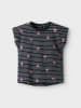 name it 3er-Shirts "Vigga" in Bunt/ Rosa/ Dunkelblau