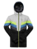 Alpine Pro Ski-/Snowboardjacke in Gelb/ Hellblau/ Schwarz