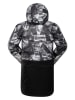 Alpine Pro Ski-/Snowboardjacke in Weiß/ Schwarz