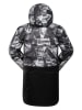 Alpine Pro Ski-/Snowboardjacke in Weiß/ Schwarz