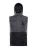 Alpine Pro Steppweste "Hard" in Schwarz/ Anthrazit