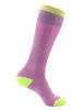 Alpine Pro Funktionssocken "Niele" in Flieder/ Neongelb