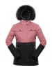 Alpine Pro Winterjacke "Egypa" in Rosa/ Schwarz
