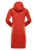 Alpine Pro Sweatkleid "Oleba" in Rot
