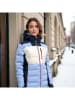 Alpine Pro Daunen-Ski-/ Snowboardjacke "Ferera 2" in Hellblau/ Dunkelblau/ Weiß