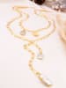 Pierres delicates Ketting met hanger - (L)50 cm