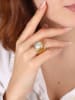 L'Atelier de Gaia Vergold. Ring mit Edelstein