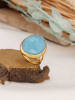 L'Atelier de Gaia Vergold. Ring mit Edelstein