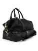 Victor & Hugo Paris Leder-Weekender "Andia" in Schwarz - (B)50 x (H)35 x (T)25 cm