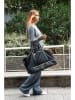 Victor & Hugo Paris Leder-Weekender "Andia" in Schwarz - (B)50 x (H)35 x (T)25 cm
