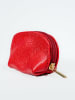 Victor & Hugo Paris Leder-Clutch "Wendy" in Rot - (B)12 x (H)7 x (T)3 cm