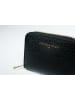 Victor & Hugo Paris Leder-Geldbörse "Kam" in Schwarz - (B)15 x (H)10 x (T)3 cm