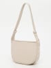 Victor & Hugo Paris Skórzana torebka "Clara" w kolorze kremowym - 26 x 20 x 9 cm