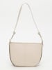 Victor & Hugo Paris Skórzana torebka "Clara" w kolorze kremowym - 26 x 20 x 9 cm