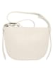 Victor & Hugo Paris Skórzana torebka "Clara" w kolorze kremowym - 26 x 20 x 9 cm