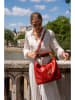 Victor & Hugo Paris Leren schoudertas "Margot" rood - (B)30 x (H)39 x (D)2 cm
