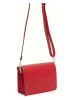 Victor & Hugo Paris Skórzana torebka "Chanon" w kolorze czerwonym - 22 x 15 x 6 cm