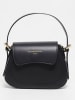 Victor & Hugo Paris Leren handtas "Laura" zwart - (B)23 x (H)18 x (D)9 cm