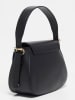 Victor & Hugo Paris Leren handtas "Laura" zwart - (B)23 x (H)18 x (D)9 cm