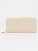 Victor & Hugo Paris Leder-Geldbörse "Eni" in Creme - (B)19,5 x (H)10,5 x (T)2 cm